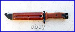 Izhevsk Vintage Russian Soviet Bakelite Bayonet With Scabbard RARE TYPE marks