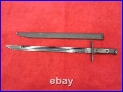 Japanese Original Type 30 Bayonet. WithScabbard