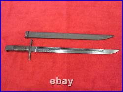 Japanese Original Type 30 Bayonet. WithScabbard