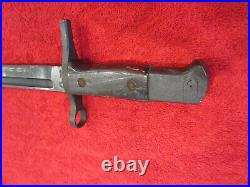 Japanese Original Type 30 Bayonet. WithScabbard