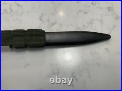 L1A2 Australian bayonet With Appropriate L1A2 Scabbard Mint Condition. Beautiful