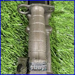 Lan-Cay M9 Bayonet with Scabbard Lancay Black & Olive Color Never Used Greased