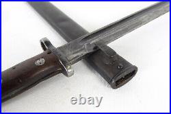 Mauser Yugo 20 Long Bayonet with Scabbard