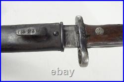 Mauser Yugo 20 Long Bayonet with Scabbard