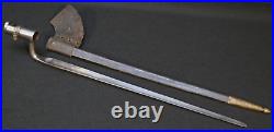 Mexican Civil War US Army Springfield 1835/40 Bayonet & Pattern 1851 Scabbard