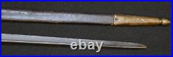 Mexican Civil War US Army Springfield 1835/40 Bayonet & Pattern 1851 Scabbard