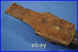 NICE! WWI GERMAN 1898/05 BUTCHER BLADE BAYONET & SCABBARD wFROG FOR MAUSER RIFLE