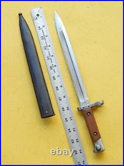 OLD Mannlicher m95 BAYONET FGGY CODE and SCABBARD