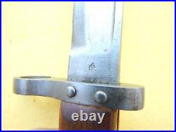 OLD Mannlicher m95 BAYONET FGGY CODE and SCABBARD