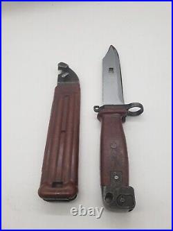 ORIGINAL SOVIET RUSSIAN KNIFE BAYONET Bakalite Scabbard