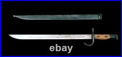 Old Antique Japanese Army Japan Bayonet and Scabbard from Rifle WW2 WW II