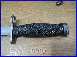 Original CASE U. S. M4 BAYONET withM8A1 PWH Scabbard USGI