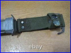 Original CASE U. S. M4 BAYONET withM8A1 PWH Scabbard USGI