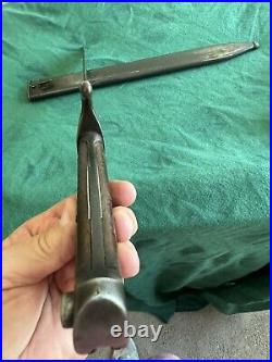 Original German Butcher WWI Model 1898/05 Bayonet with scabbard