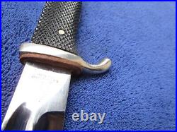 Original German Dress Bayonet And Scabbard With Frog Double Maker Pack Solingen