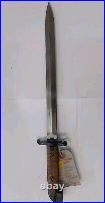 Original Swedish Model 1914 Bayonet WithScabbard