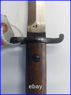 Original Swedish Model 1914 Bayonet WithScabbard