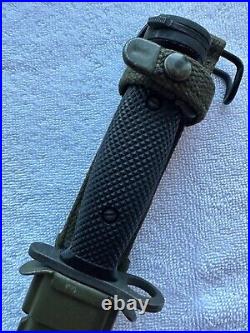 Original WW2 M1 Garand Bayonet with Scabbard