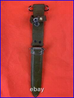 Original WW2 US M1 Carbine Bayonet Camillus USGI