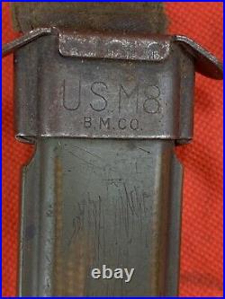 Original WW2 US M1 Carbine Bayonet Kinsfolk