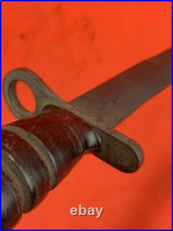 Original WW2 US M1 Carbine Bayonet PAL