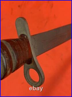 Original WW2 US M1 Carbine Bayonet PAL