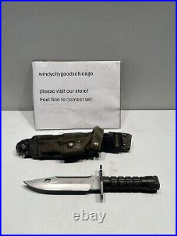 PHROBIS III M9 Bayonet Knife with Scabbard Case USA Bayonet