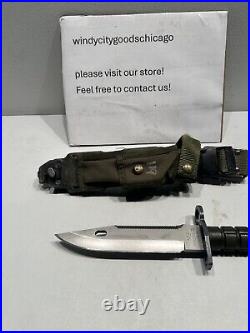 PHROBIS III M9 Bayonet Knife with Scabbard Case USA Bayonet