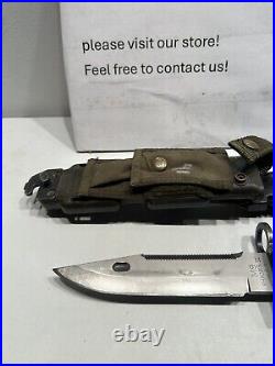 PHROBIS III M9 Bayonet Knife with Scabbard Case, USA Bayonet