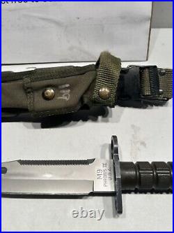 PHROBIS III M9 Bayonet Knife with Scabbard Case USA Bayonet