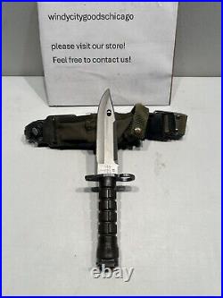 PHROBIS III M9 Bayonet Knife with Scabbard Case USA Bayonet