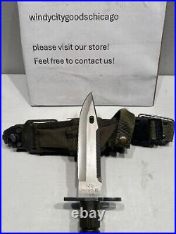 PHROBIS III M9 Bayonet Knife with Scabbard Case USA Bayonet