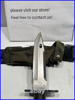 PHROBIS III M9 Bayonet Knife with Scabbard Case USA Bayonet