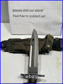 PHROBIS III M9 Bayonet Knife with Scabbard Case USA Bayonet