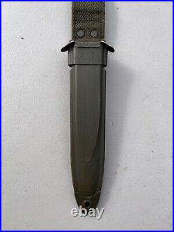 Post-WWII Korean Vietnam M8A1 M1 Garand Bayonet Knife Scabbard USGI NOS Mint x2