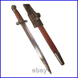 Pre WW1 British Army M1888 MK-II Bayonet & Scabbard With Frog Dated 1904