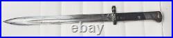 Rare Czech CSZ Mauser Bayonet With Scabbard