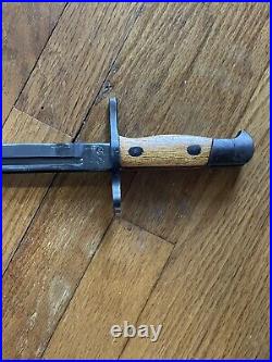 Real nice! Last Chance WWII Japanese Bayonet With Scabbard