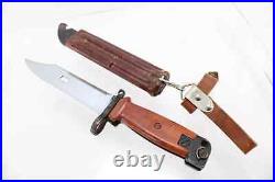 Russian 6H4 Combat Bayonet Knife withScabbard Preowned