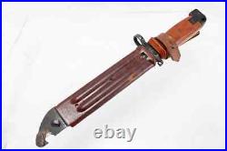 Russian 6H4 Combat Bayonet Knife withScabbard Preowned