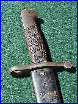 Spain Spanish FN Toledo WW2 M1941 Bayonet Fighting Knife Bayonet with Scabbard