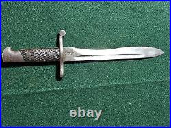 Spain Spanish FN Toledo WW2 M1941 Bayonet Fighting Knife Bayonet with Scabbard