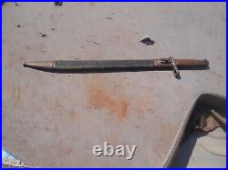 Spanish Model 1893 mauser rifle Bayonet w scabbard bayonette fabrica de toledo