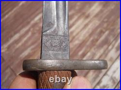 Spanish Model 1893 mauser rifle Bayonet w scabbard bayonette fabrica de toledo