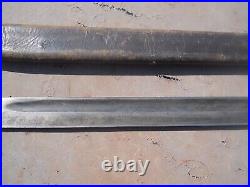 Spanish Model 1893 mauser rifle Bayonet w scabbard bayonette fabrica de toledo