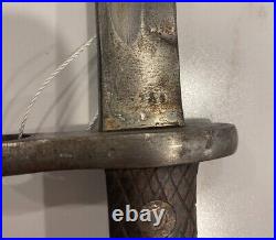 Spanish Model 1913 / 1916 Long Mauser Bayonet With Scabbard