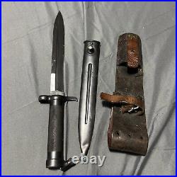 Swedish M1896 Bayonet EJAB Manufactured 8.37 Blade With Scabbard