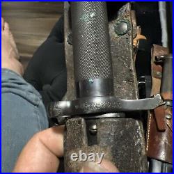 Swedish M1896 Bayonet EJAB Manufactured 8.37 Blade With Scabbard