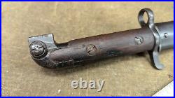 Swedish M1914 Bayonet for 6.5 1894/14 Mauser Carbine With Scabbard