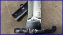 Swedish M1914 Bayonet for 6.5 1894/14 Mauser Carbine With Scabbard